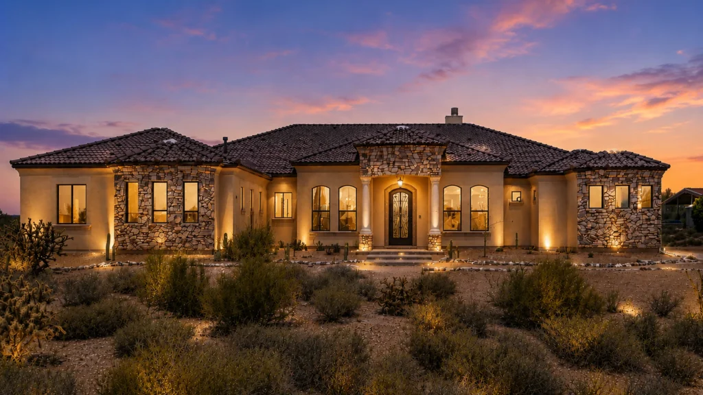 Luxury Arizona home illustrating a Paradise Valley teardown versus renovation decision