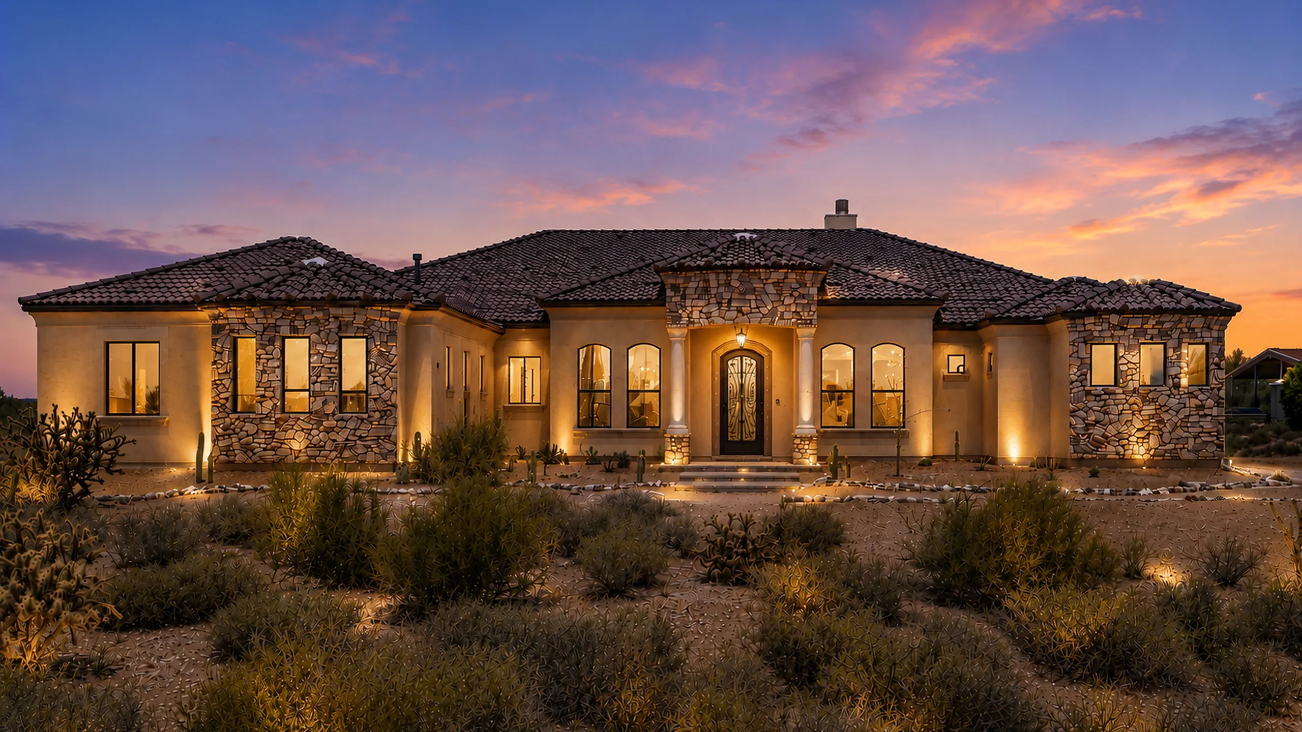 Luxury Arizona home illustrating a Paradise Valley teardown versus renovation decision