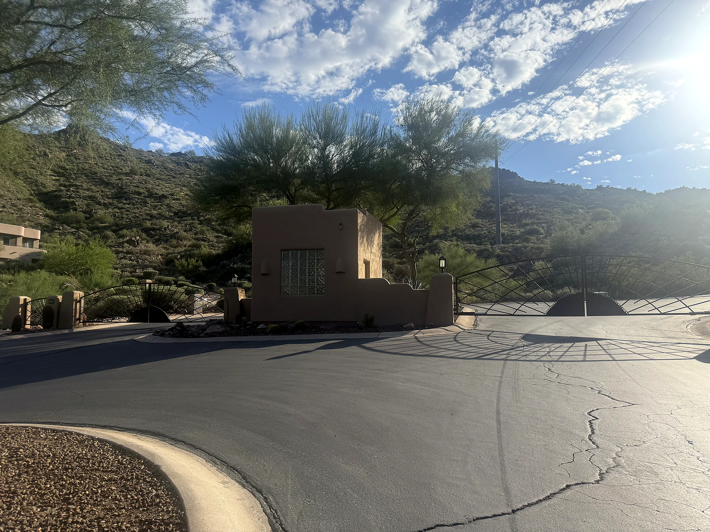 Gate at Shadow Canyon in Fountain Hills, Arizona